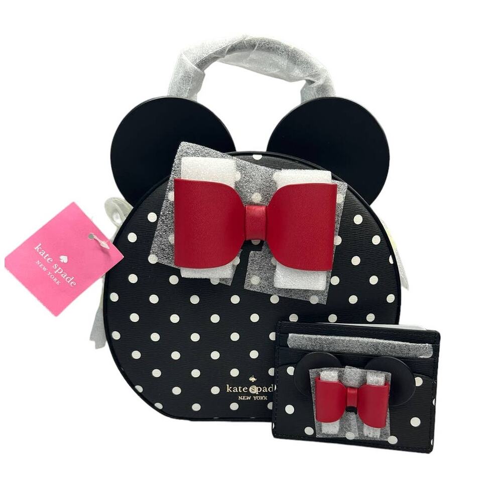 Kate Spade Disney Minnie Mouse Crossbody bag and card holder